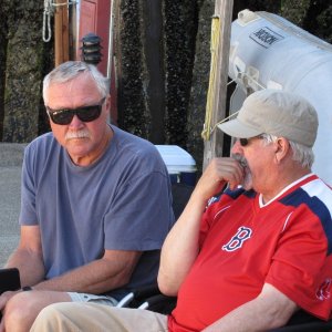 Russ and Fred at Langley 7-11-14