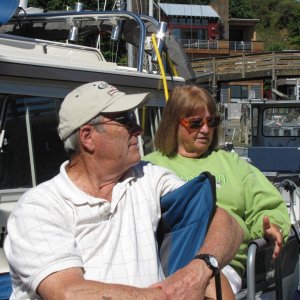 Barry and Patty at Langley 7-11-14