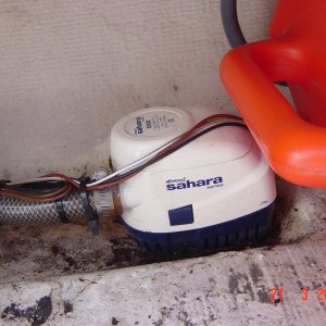 1100gph  bilge pump