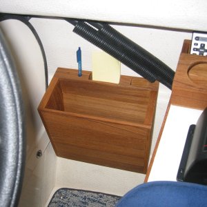 Helm station chart holder