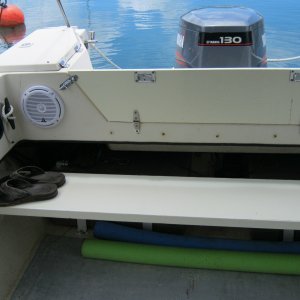 Bench seat and speakers. Bench is the best!!