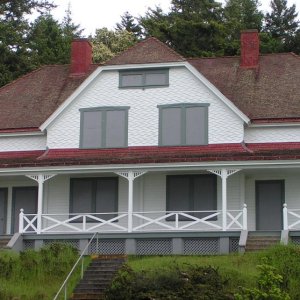 (Pat Anderson) - Light House Keeper's Home, Turn Point, Stuart Island