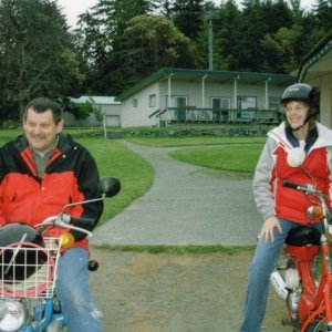 Ken & Marge (Blue-C) Not being able to locate that tattoo parlor, they ended up at the bakery.