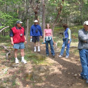 (Knotty C) Hiking on Stuart Is.