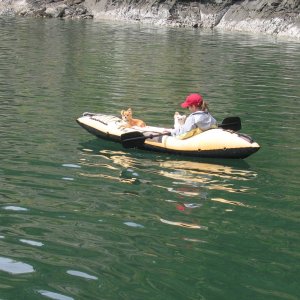 (Knotty C) Kayak on Stuart Is