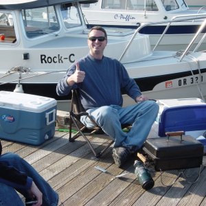 John is having an OK Time!