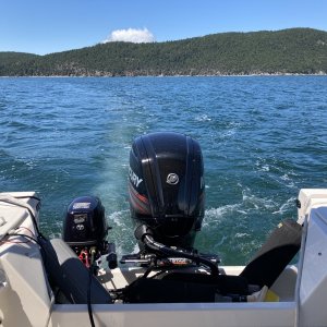Annual cruise on the kicker for about an hour