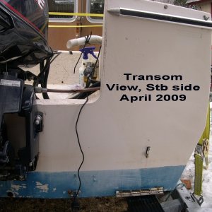 XerxSeas transom view, as purchased
