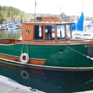 Early precursor: C-Ranger Tug, C-Dory Angler, or Just plain cute. (Friday Harbour)