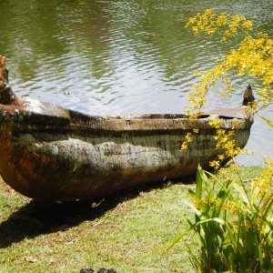 koa canoe,  kauai