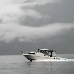 Julie Anne, a 22 Bayliner with as many mods inside as many C-Dorys.