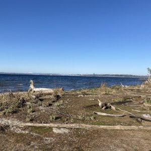 April - Blake Island - Seattle Skyline