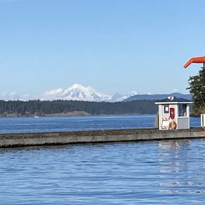 May - Friday Harbor - Mt. Baker