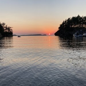 June - Matia Island - Sunset