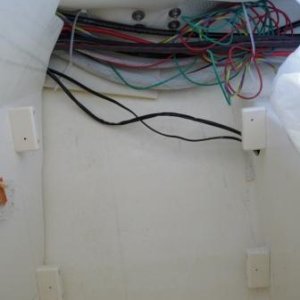 4d. Behind Cabin Liner  Starboard lower Helm