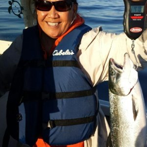 Sis from Cali - 1st fish ever!