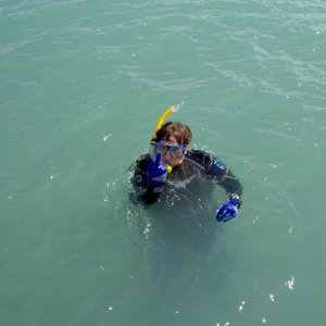 She is getting water logged (my Daughter)