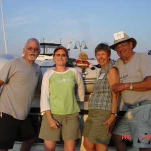 Ann & Terry 'ROCK C' with
Cheryl & Roger 
'IN CAHOOTS'