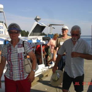 Arriving at the pub
Janet 'DREAMER'
Terry 'ROCK C'
George 'MADI'S BUNK'