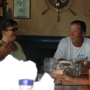 Tom & Susan 'SUSAN E' 
John, former owner of the
CD 'CLARA MAE'