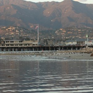 The pier at Santa Barbara.