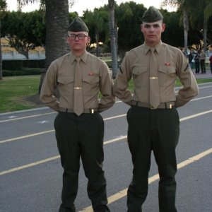 Private Mayben and Private First class Elliott