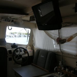 Mounted TV & DVD