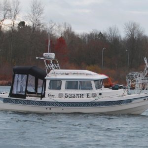 A better picture of the fully decorated Susan E.