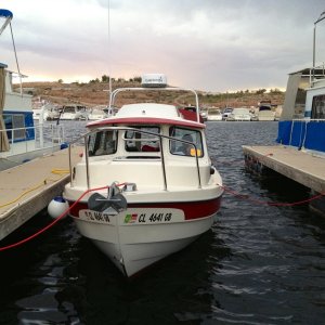 In the slip at Wahweap 2012
