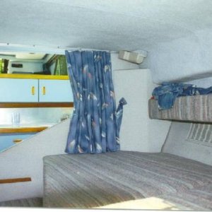 Looking Back from the V-Berth