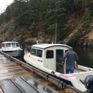 Ventures at the Reid Harbor dock