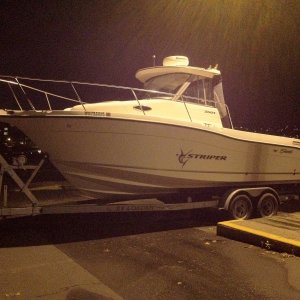 Mike's tuna boat.  26'  Westport here we come (next summer)