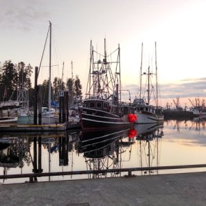 36 Sun down at the harbor...