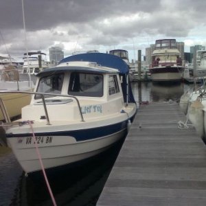 Litl Tug's new home for a couple of months.