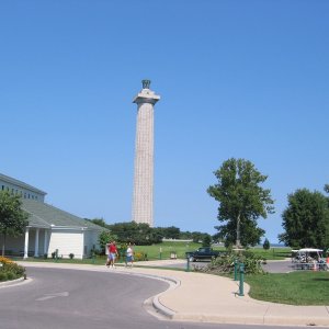 Perry's Monument, (ref: Oliver Hazard Perry),Put-In-Bay, OH, Lake Erie.