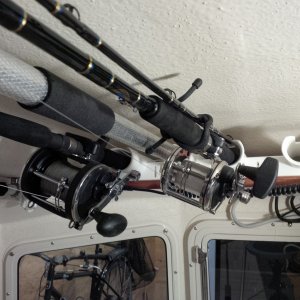 overhead rod storage