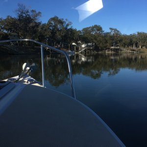 Short run from Lincoln creek to the ICW