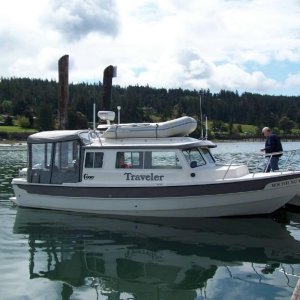Traveler at Lopez Island