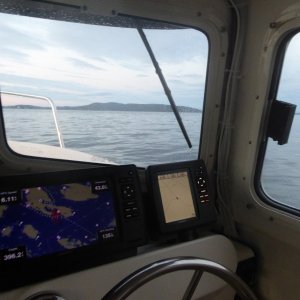 Boundary Pass looking nice and calm