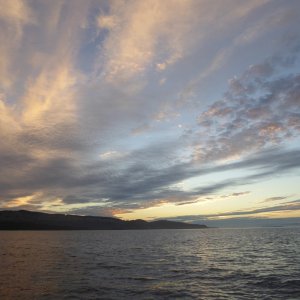 Sunrise over Boundary Pass / Georgia Strait