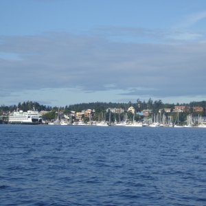 Entering Friday Harbor