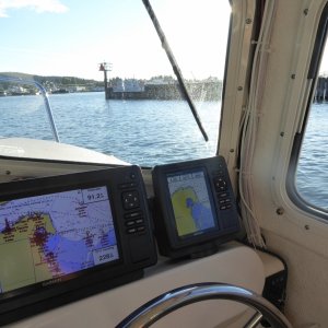 Approaching the port of Anacortes