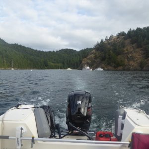 Finally had enough of the wind, heading in Tuesday morning, a few days early.