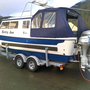 Port side view of Betty Joe