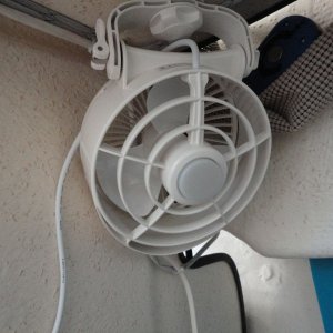 New Fan Stb above bunk
