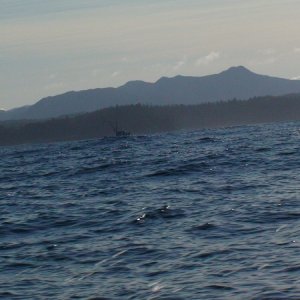Another Boat near Cape Caution