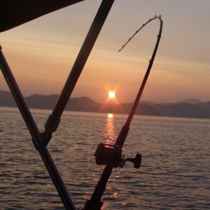 Nice morning fishing off the Serpent Group