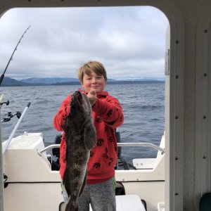 kids were big on lingcod fishing this year