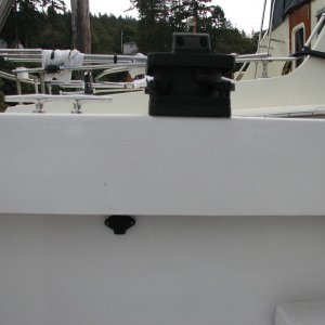 Scotty Mount and electrical outlet