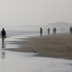 Beach walkers
